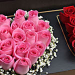 I Love You Floral Arrangement Box For Valentine