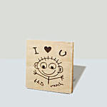 I Love You Floral Arrangement With Table Top For Valentine
