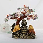 Fortune tree Quartz stone 25cm