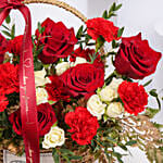 Romantic Rose Basket