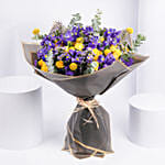 Premium Bouquet of Iris with Roses