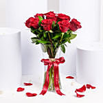 Ravishing Romance Vase for Valentines Day