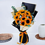 Charismatic Sunflowers Beautifully Bouquet