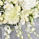 Enchanting White Flowers Arrangement