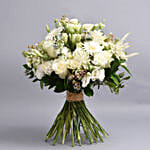 White Beauty Hand Bouquet