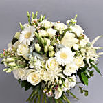 White Beauty Hand Bouquet