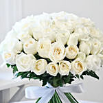 White Roses Bunch N Ferrero Rocher