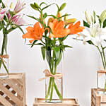 Lilies Beauty Trio Vase