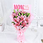 Moms Love Lily Hand Bouquet