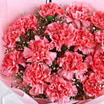 Mothers Day Carnation Hand Bouquet