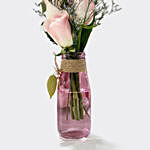 Beautiful Roses In a Vase For Mother's Day