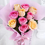 Pastel Petals Of Roses