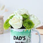 Fathers Day Rose Mug Surprise