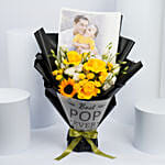 Personalised Flower Bouquet for Dad
