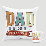 Printed Dad Cushion & Mug for Fathers Day