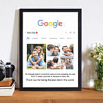 Black Border Acralic Sheet Photo Frame