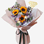 Happy Sunshine Bouquet for Fathers Day