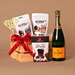Champagne N Roasted Macadamias Hamper for Dad