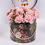 Lovely Pink Carnations Flowers For Graduation Day