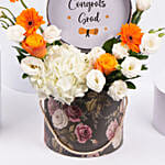 Graduation Flowers Box