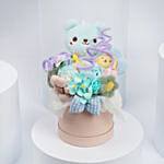 Mixed Soap with Teddy in a Pink Box