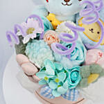 Mixed Soap with Teddy in a Pink Box