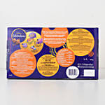 Enchanted Stone Work Lumba Pearl Rakhi Set N Choco Delights