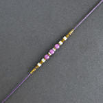 Graceful Pearl Ethnic Rakhi N Besan Laddoo