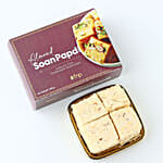 Jhumar Lumba Rakhi Set N Soan Papdi Delight