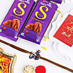 Adventure Rider Rakhi For Kids N Silky Chocolates