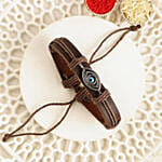 Evil Eye Bracelet Rakhi with Perfume
