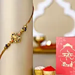 Delish Irresistible Tiramisu Cake with Ganesha Rakhi