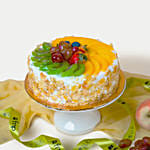 Fruit Cake with Ganesha Rakhi