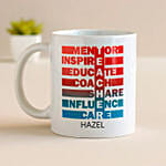 Personalised Happy Teacher's Day Mug