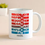 Personalised Happy Teacher's Day Mug