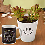 Adorable Masterpiece with Mug for Teacher