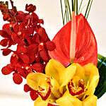 Flowers in Tall Love Theme Mug