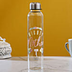 Mom Is Like A Hero Glass Bottle