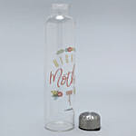 Mom Is Like A Hero Glass Bottle
