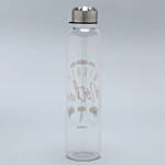 Mom Is Like A Hero Glass Bottle