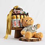 Nutella Joy Arrangement and Teddy