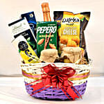 Bubbles & Snack Gift Basket