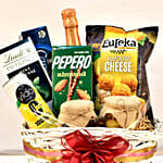 Bubbles & Snack Gift Basket