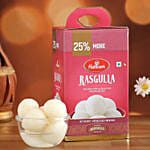 Deepavali Floral Diyas With Rasgulla