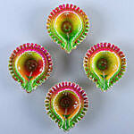 Happy Deepavali Diyas And Sweets Hamper
