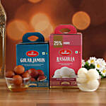 Happy Deepavali Diyas And Sweets Hamper