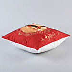 Personalised Deepavali Greetings Cushion