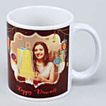 Personalised Deepavali White Ceramic Mug