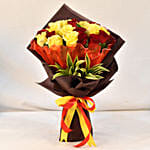 Mixed Color Roses Bouquet