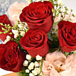 Roses Vase Arrangement